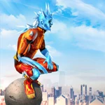 Logo of Snow Storm Superhero android Application 